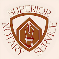 Superior Notary Service logo - Links to website